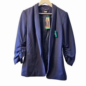 DKNY Women's Navy Blue Blazer Jacket Size 12